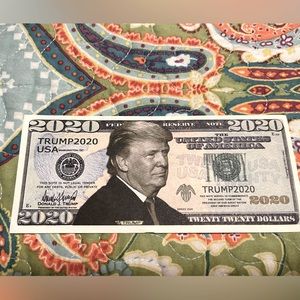 TRUMP 2020 US 💴 Currency Collectible